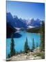 Lake Moraine, Valley of the Ten Peaks, Banff National Park, Alberta, Canada-Hans Peter Merten-Mounted Photographic Print