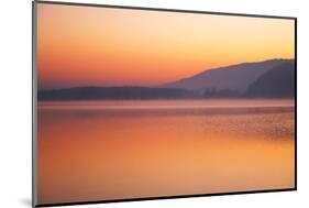 Lake, Morning Mood, Light Atmosphere-Alfons Rumberger-Mounted Photographic Print