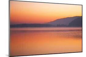 Lake, Morning Mood, Light Atmosphere-Alfons Rumberger-Mounted Photographic Print