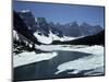 Lake Morraine, Banff National Park, Unesco World Heritage Site, Alberta, Rockies, Canada-Julian Pottage-Mounted Photographic Print