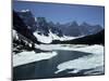 Lake Morraine, Banff National Park, Unesco World Heritage Site, Alberta, Rockies, Canada-Julian Pottage-Mounted Photographic Print