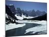 Lake Morraine, Banff National Park, Unesco World Heritage Site, Alberta, Rockies, Canada-Julian Pottage-Mounted Photographic Print