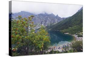 Lake Morskie Oko (Eye of the Sea), Zakopane, Carpathian Mountains, Poland, Europe-Christian Kober-Stretched Canvas