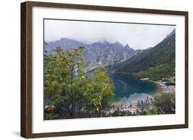 Lake Morskie Oko (Eye of the Sea), Zakopane, Carpathian Mountains, Poland, Europe-Christian Kober-Framed Photographic Print