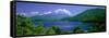 Lake Motosu Oshino Yamanashi Japan-null-Framed Stretched Canvas