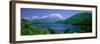 Lake Motosu Oshino Yamanashi Japan-null-Framed Premium Photographic Print