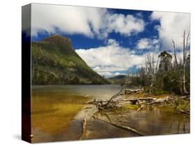 Lake Myrtle and Mt. Rogoona, Walls of Jerusalem National Park, Tasmania, Australia, Pacific-Jochen Schlenker-Stretched Canvas