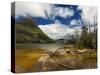 Lake Myrtle and Mt. Rogoona, Walls of Jerusalem National Park, Tasmania, Australia, Pacific-Jochen Schlenker-Stretched Canvas