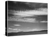 Lake Narrow Strip Of Mts Low Horizon "Yellowstone Lake Yellowstone NP" Wyoming 1933-1942-Ansel Adams-Stretched Canvas