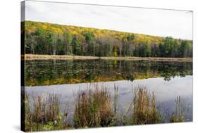 Lake Near Great Barrington, the Berkshires, Massachusetts-Robert Harding-Stretched Canvas