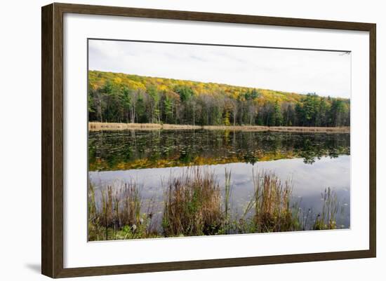 Lake Near Great Barrington, the Berkshires, Massachusetts-Robert Harding-Framed Photographic Print