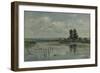 Lake Near Loosdrecht-Willem Roelofs-Framed Art Print