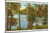 Lake near Mt. Gretna, Pennsylvania-null-Mounted Art Print