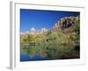 Lake Near the Zion National Park, Springdale, Utah, USA-Tomlinson Ruth-Framed Photographic Print