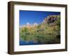 Lake Near the Zion National Park, Springdale, Utah, USA-Tomlinson Ruth-Framed Photographic Print