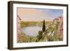 Lake Nemi, 1862-William Bell Scott-Framed Giclee Print