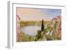 Lake Nemi, 1862-William Bell Scott-Framed Giclee Print