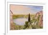 Lake Nemi, 1862-William Bell Scott-Framed Giclee Print