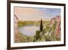 Lake Nemi, 1862-William Bell Scott-Framed Giclee Print