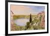 Lake Nemi, 1862-William Bell Scott-Framed Giclee Print