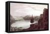 Lake Nemi, 18th Century-John Robert Cozens-Framed Stretched Canvas