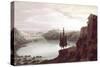 Lake Nemi, 18th Century-John Robert Cozens-Stretched Canvas