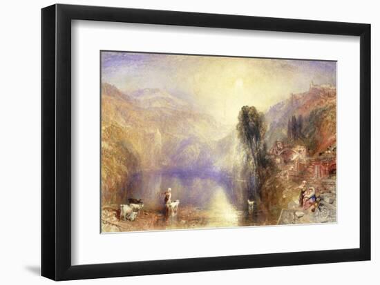 Lake Nemi-J M W Turner-Framed Giclee Print