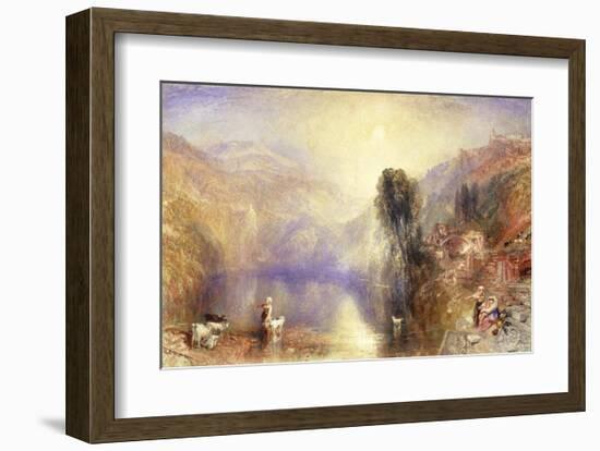 Lake Nemi-J M W Turner-Framed Giclee Print