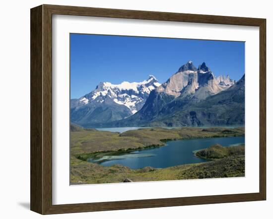 Lake Nordenskjold in the Torres Del Paine National Park in Chile, South America-Ken Gillham-Framed Photographic Print