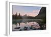 Lake O'hara and Cathedral Mountain at Sunrise, Yoho National Park, Canada-Lijuan Guo-Framed Photographic Print