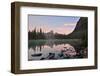 Lake O'hara and Cathedral Mountain at Sunrise, Yoho National Park, Canada-Lijuan Guo-Framed Photographic Print
