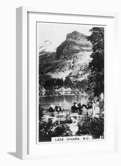 Lake O'Hara, British Columbia, Canada, C1920S-null-Framed Giclee Print