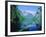 Lake 'Obersee' and ' Watzmann' mountain, Bavaria, Berchtesgarden, Germany-Herbert Kehrer-Framed Photographic Print