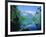 Lake 'Obersee' and ' Watzmann' mountain, Bavaria, Berchtesgarden, Germany-Herbert Kehrer-Framed Photographic Print