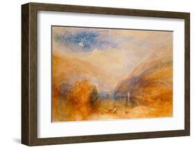 Lake of Brienz-J M W Turner-Framed Giclee Print