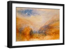 Lake of Brienz-J M W Turner-Framed Giclee Print