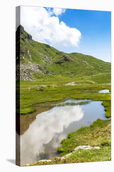 Lake of Frogs, Vetan, Mont Fallere, Aosta Valley, Italian Alps, Italy-Nico Tondini-Stretched Canvas