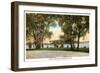 Lake of Isles, Minneapolis, Minnesota-null-Framed Art Print