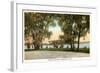 Lake of Isles, Minneapolis, Minnesota-null-Framed Art Print