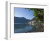 Lake of Lugano, Lugano, Canton Tessin, Switzerland, Europe-Angelo Cavalli-Framed Photographic Print