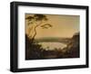 'Lake of Nemi', c1761, (1938)-Richard Wilson-Framed Premium Giclee Print