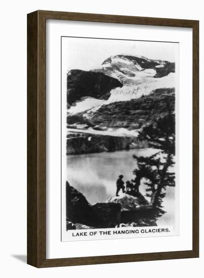 Lake of the Hanging Glaciers, Canada, C1920S-null-Framed Giclee Print