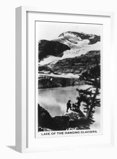 Lake of the Hanging Glaciers, Canada, C1920S-null-Framed Giclee Print