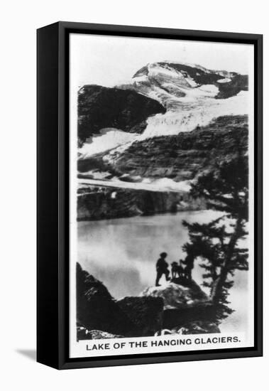 Lake of the Hanging Glaciers, Canada, C1920S-null-Framed Stretched Canvas