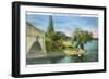 Lake of the Isles, Minneapolis, Minnesota-null-Framed Art Print