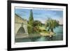 Lake of the Isles, Minneapolis, Minnesota-null-Framed Art Print