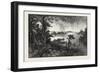 Lake of the Woods, Canada, Nineteenth Century-null-Framed Giclee Print