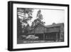 Lake of the Woods Lodge in Lakeside, Arizona Photograph - Lakeside, AZ-Lantern Press-Framed Art Print