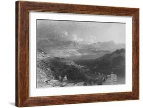 Lake of Tiberias, or Sea of Galilee-Thomas Allom-Framed Giclee Print