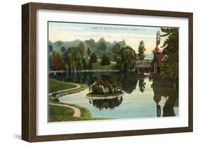 Lake of Wolfoorts Roost, Albany, New York-null-Framed Art Print